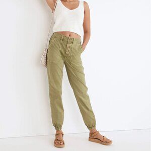 Madewell | Griff Pull-On Tapered Fatigue Cargo Pants